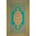 MAT, ORIENT TURKISH AQUA, 5'X8'
