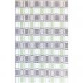 MAT, PLAID WHITE/GINKO 4'X6'
