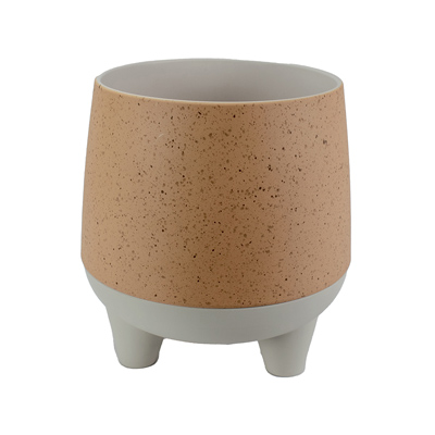 PLANTER, ORION 6" CLAY