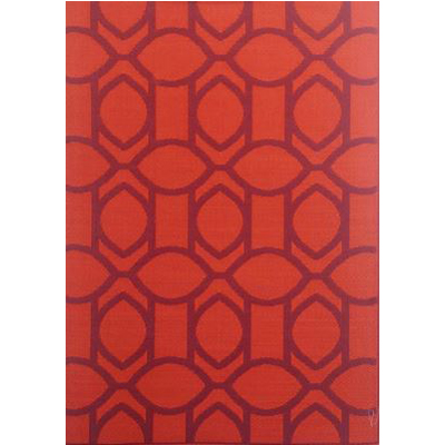 MAT, CITRUS RED/ORANGE 5'X8'