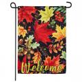 Mini Colorful Fall Leaves Flag