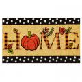 Whimsical Pumpkin Doormat