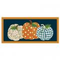 Patterned Pumpkins Switch Mat