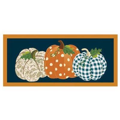 Patterned Pumpkins Switch Mat