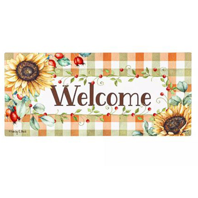 Farmhouse Fall Sunflower Switch Mat