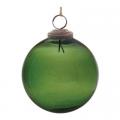 Green Glass Ball Ornament