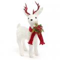 DEER, 15.5" STANDING W/RED SCARF