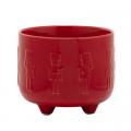 Red Nutcracker Planter