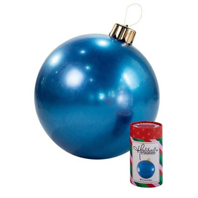 Classic Frosted Blue 18" Holiball