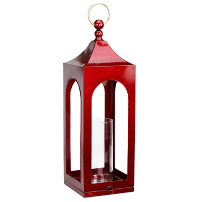 Red Iridescent Red Lantern