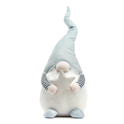 GNOME, 15.25" LIGHT BLUE W/STAR