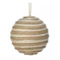 Woven Jute Ball Ornament