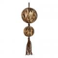 Tassel Ornament with Two Spheres