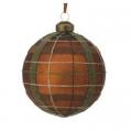 Matte Plaid Ornaments