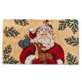 Woodland Santa Door Mat