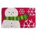 Snowman Coir Door Mat