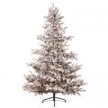 Flocked Pine Artificial Christmas Tree with 800 Lights