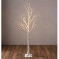 Birch Tree with 400 Clear Lights