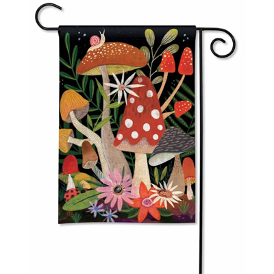 MINI FLAG, MUSHROOM GARDEN