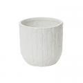 POT, WINSLOW WHITE 6.5" X 6.5"