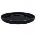 SAUCER, 14.25   BLACK