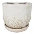 PLANTER, 5" SOFIA WHITE