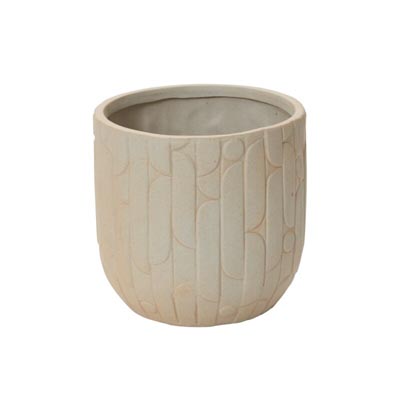 POT, WINSLOW TAN 6.5" X 6.5"