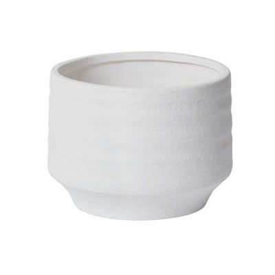 POT, ANDRADE  WHITE 7.5" X 6"