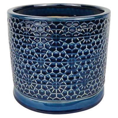 PLANTER, 5" AMELIA BLUE