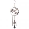 WINDCHIME, 20.5" METAL BIRD