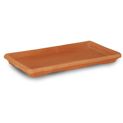 CLAY SAUCER, RECTANGLE 16"