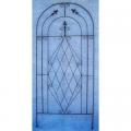 TRELLIS, TRIPLE FINIAL 75X33" AY