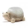 PLANTER, 3.5" RIBBED TURTLE