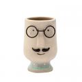 PLANTER, 2.25"HEAD W/GLASSES