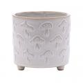 PLANTER, 4.5" EMBOSSED MUSHROOM