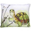 PILLOW, 19" X24" FRIENDLY TURTLE