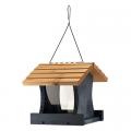 Small Blue Wood Ranch Bird Feeder