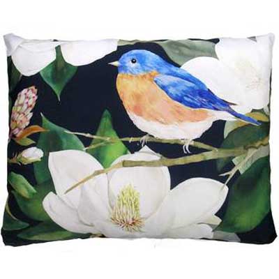 PILLOW, 19" X 24" BLUEBIRD