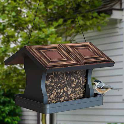 BIRDFEEDER, VINTAGE HOPPER