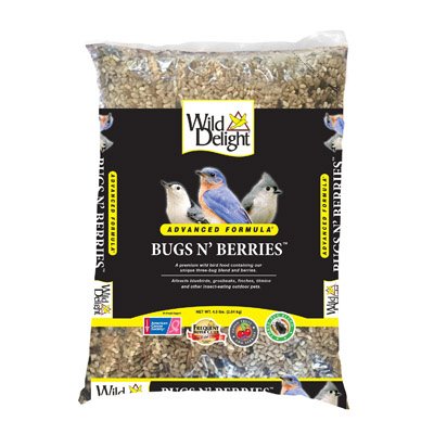 BUG'S N' BERRIES BIRD FOOD 4.5#