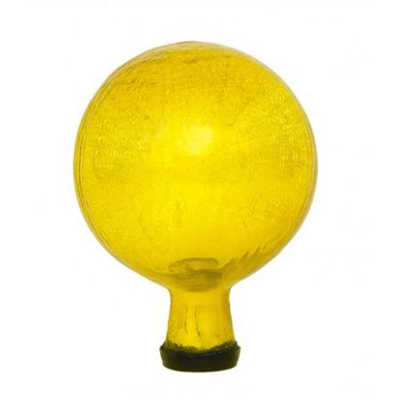 GAZING GLOBE, 6" LEMON DROP