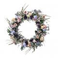 WREATH, 24" THISTLE WILD FLOWER