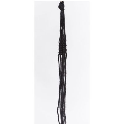 HANGER, 36" COLORED JUTE-BLACK