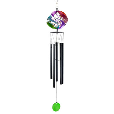 WINDCHIME, 33"H  COSMIX RAINBOW