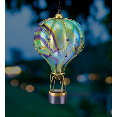 LANTERN, LG SOLAR SWIRL GREEN