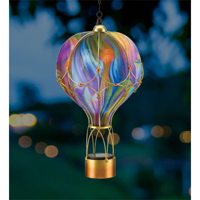 LANTERN, LG SOLAR SWIRL ORANGE