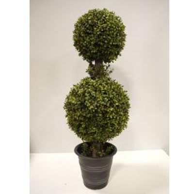 Artificial Boxwood Double Ball Topiary