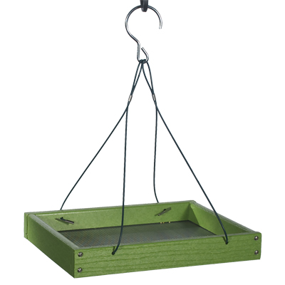 Going Green Mesh Platform Finch Bird Feeder