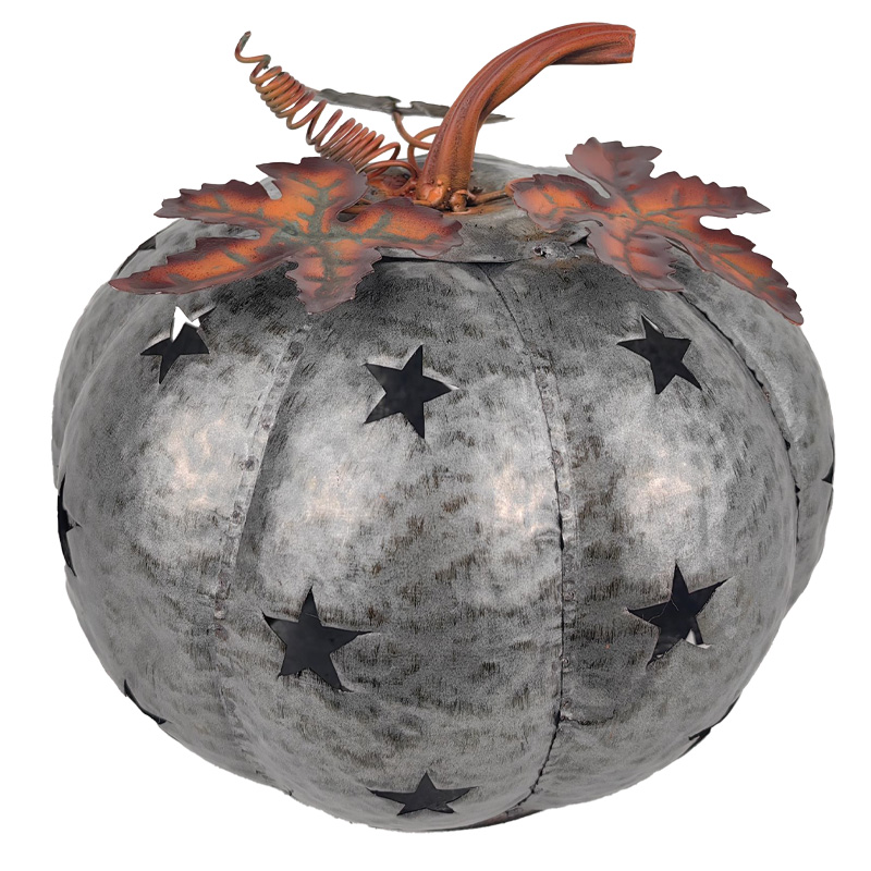 Luminary Pumpkin with Stars