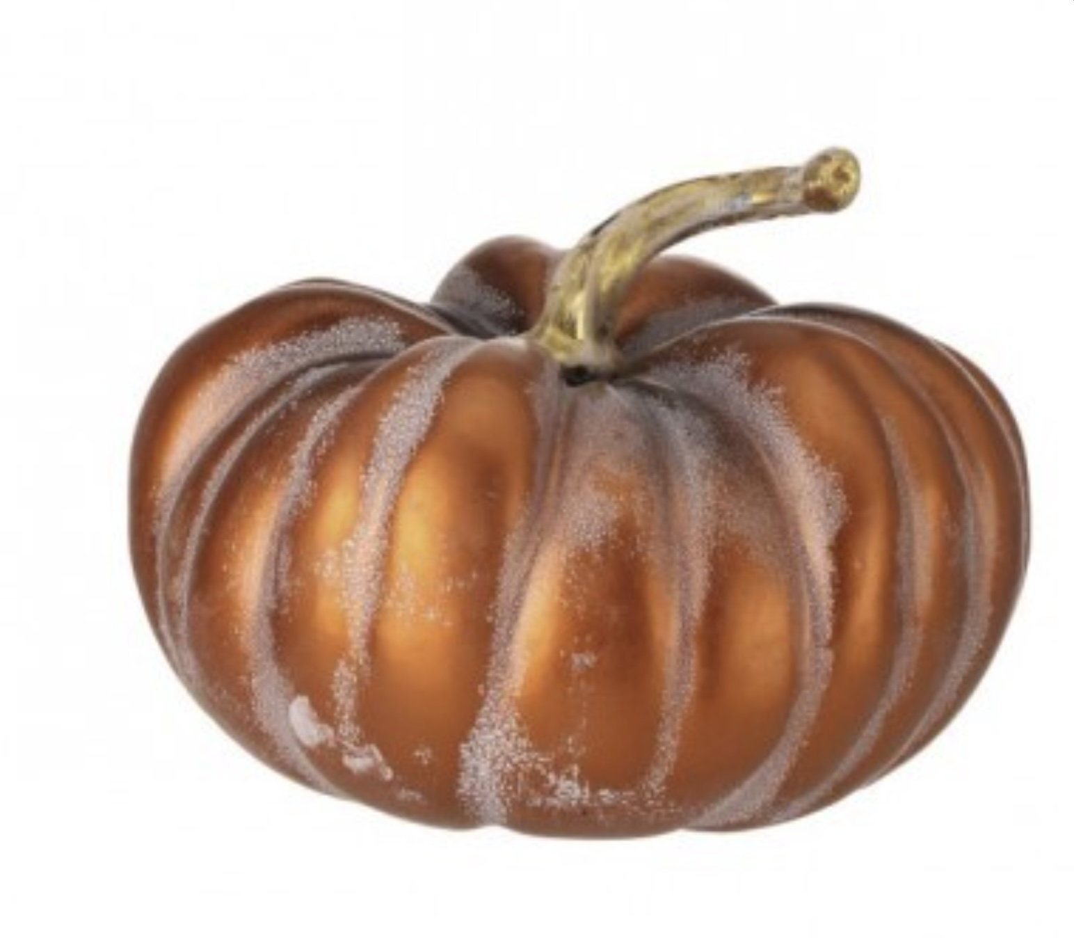 Metallic Copper Pumpkin